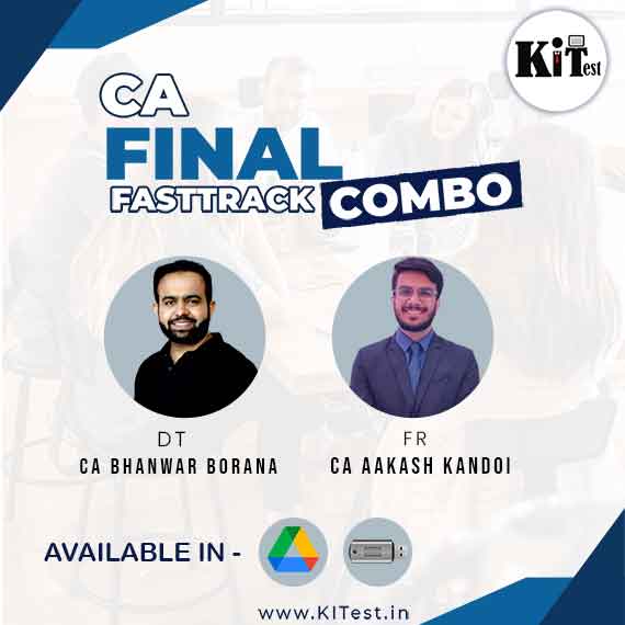 CA Final FR and Direct Tax Fastrack Batch By CA Aakash Kandoi and CA Bhanwar Borana BB Sir
