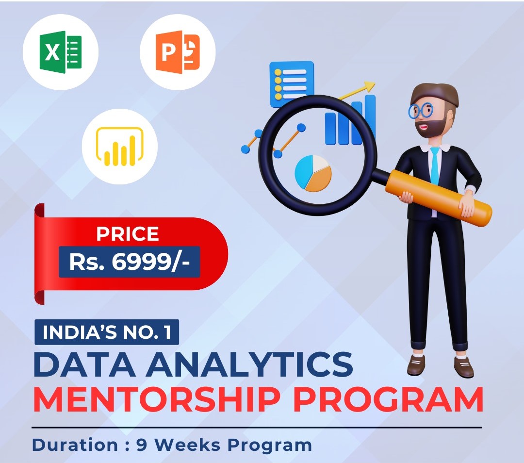 Data Analytics: 9 weeks Live and recorded Basics to Advance (MS Excel, PowerPoint and Power BI)