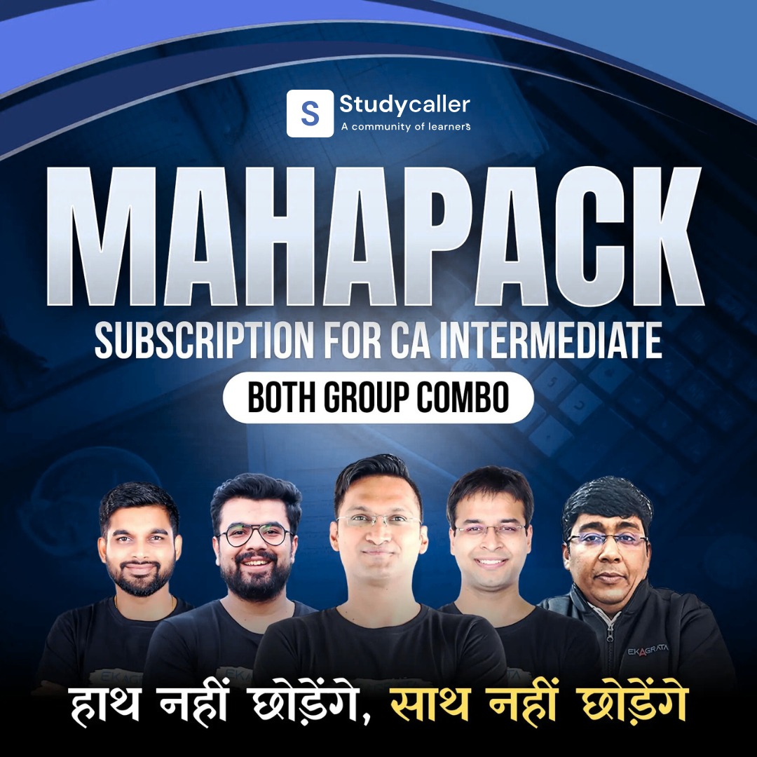 MAHAPACK Subscription for CA Intermediate Both Groups | Online Live Classes  