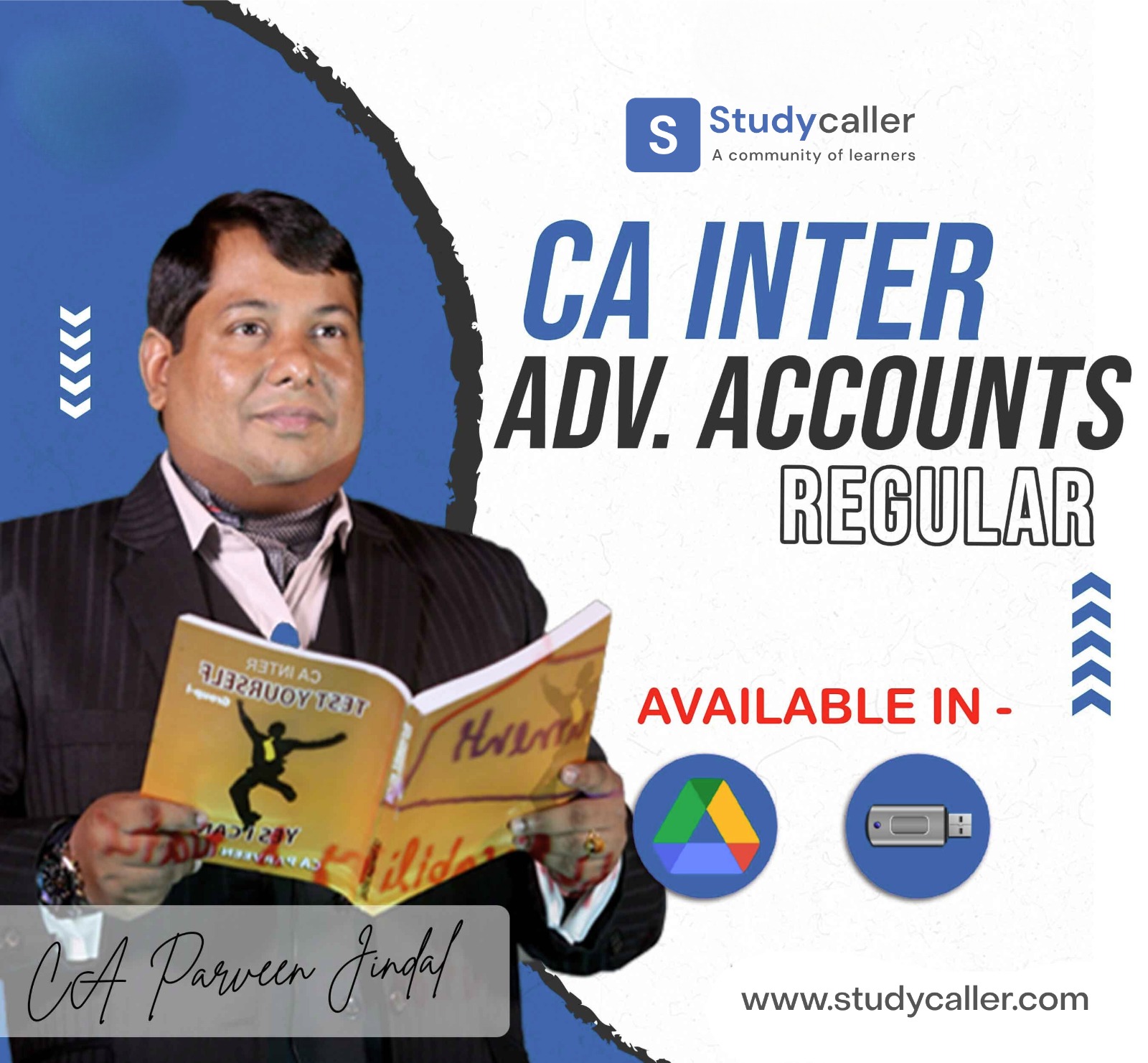 CA Inter Advance Accounts Regular Batch By CA Parveen Jindal