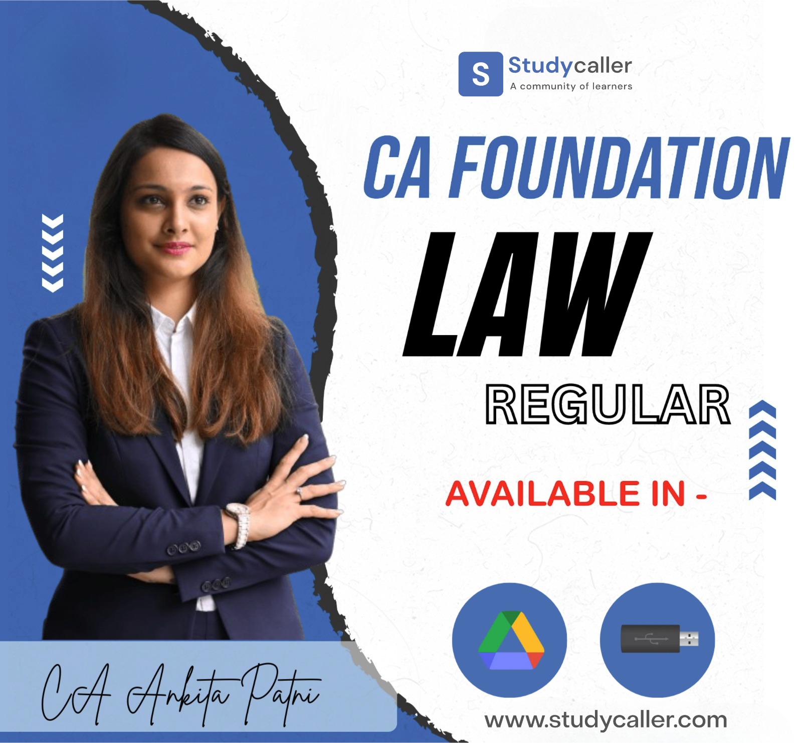 CA Foundation New Syllabus Business law Regular Batch By CA Ankita Patni
