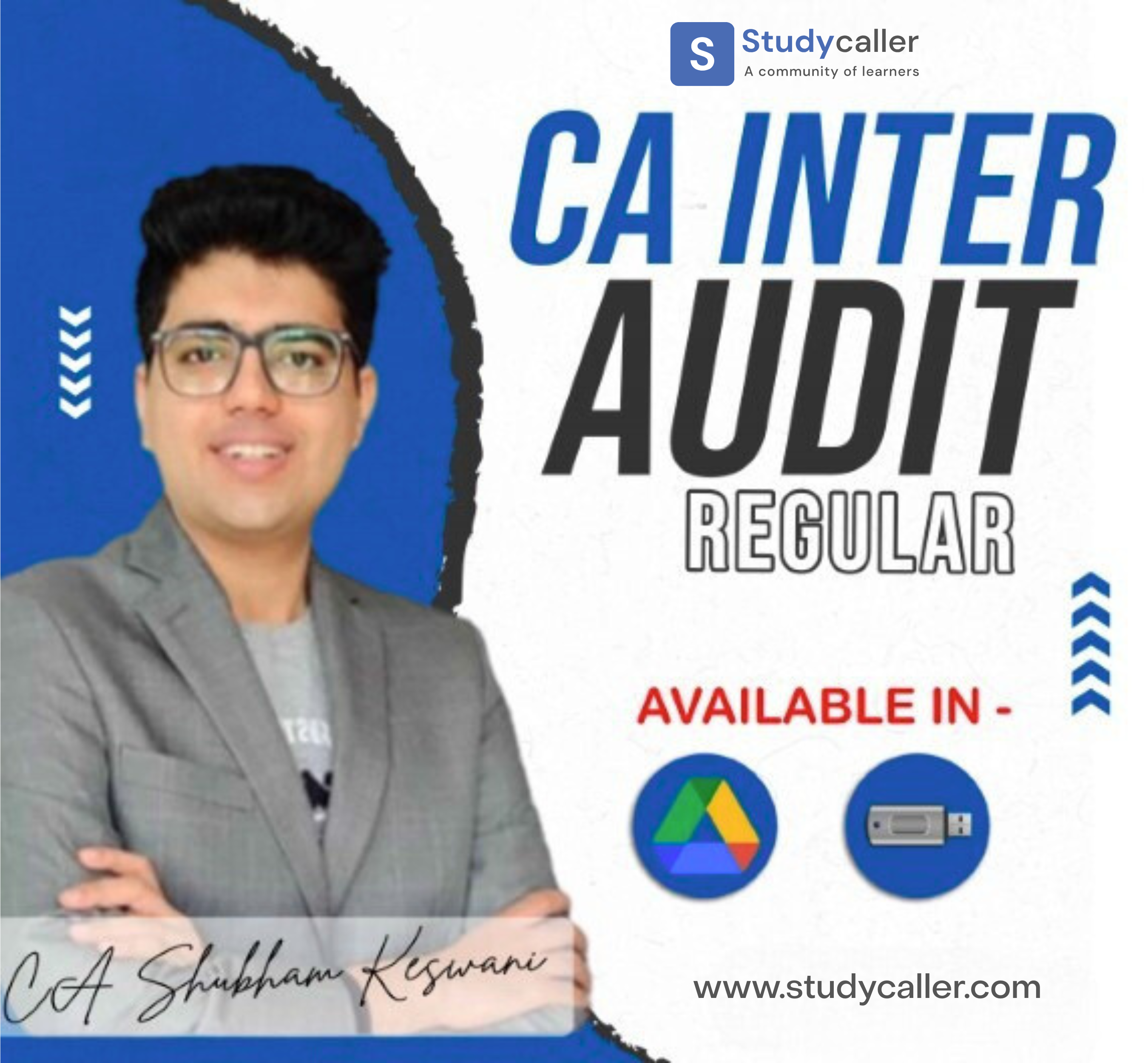 CA Inter Audit Regular Batch By CA Shubham Keswani