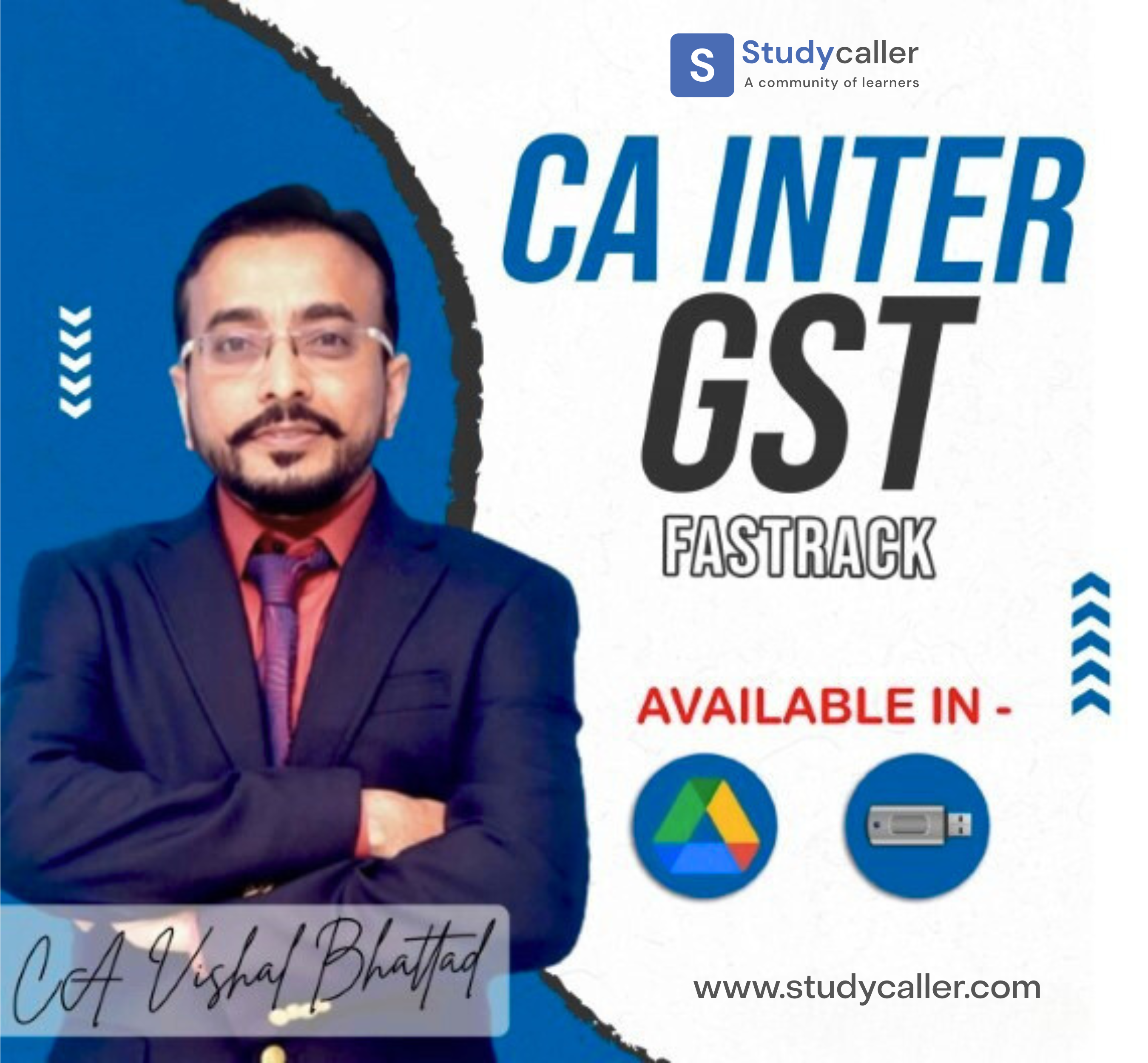 CA Inter GST Exam Oriented Batch By CA Vishal Bhattad