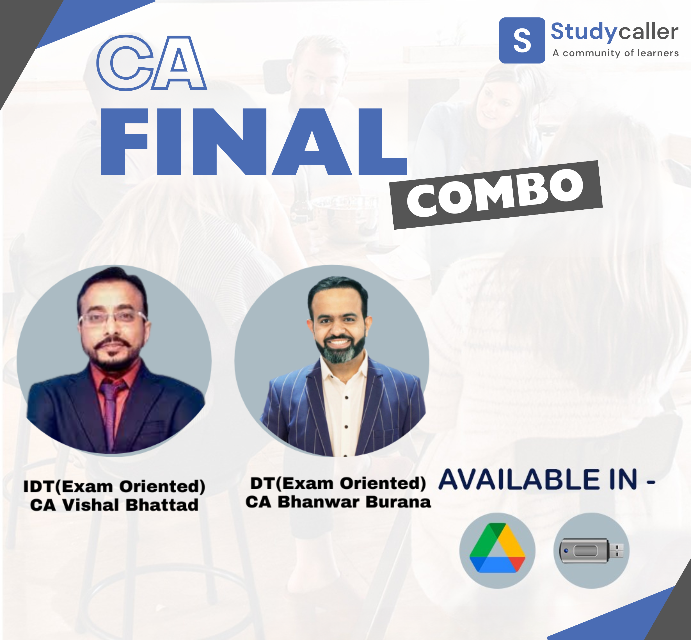 CA Final Combo DT Exam Oriented, IDT Exam Oriented Batch by CA Bhanwar Borana , CA Vishal Bhattad