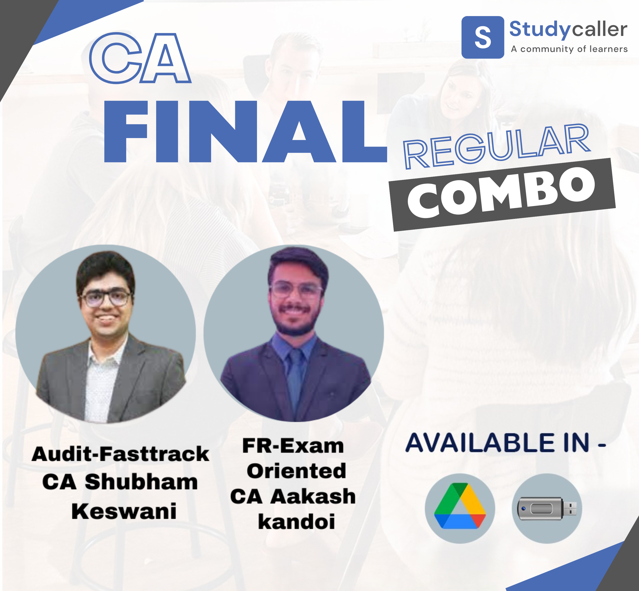 CA Final FR Exam oriented Batch and Audit Fastrack Batch By CA Aakash Kandoi and CA Shubham Keswani