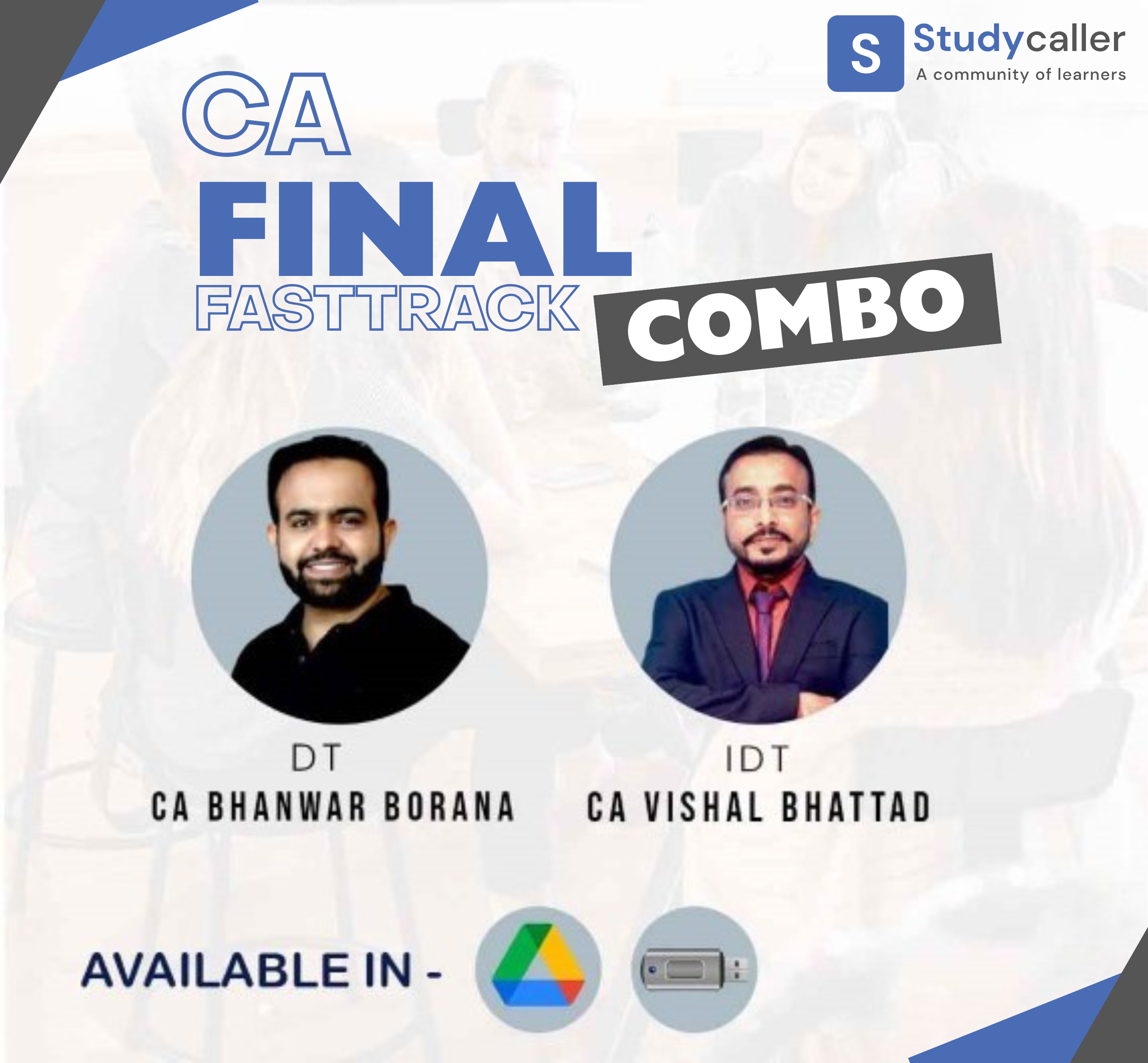 CA Final DT and IDT Fasttrack Batch Combo by CA Bhanwar Borana and CA Vishal Bhattad