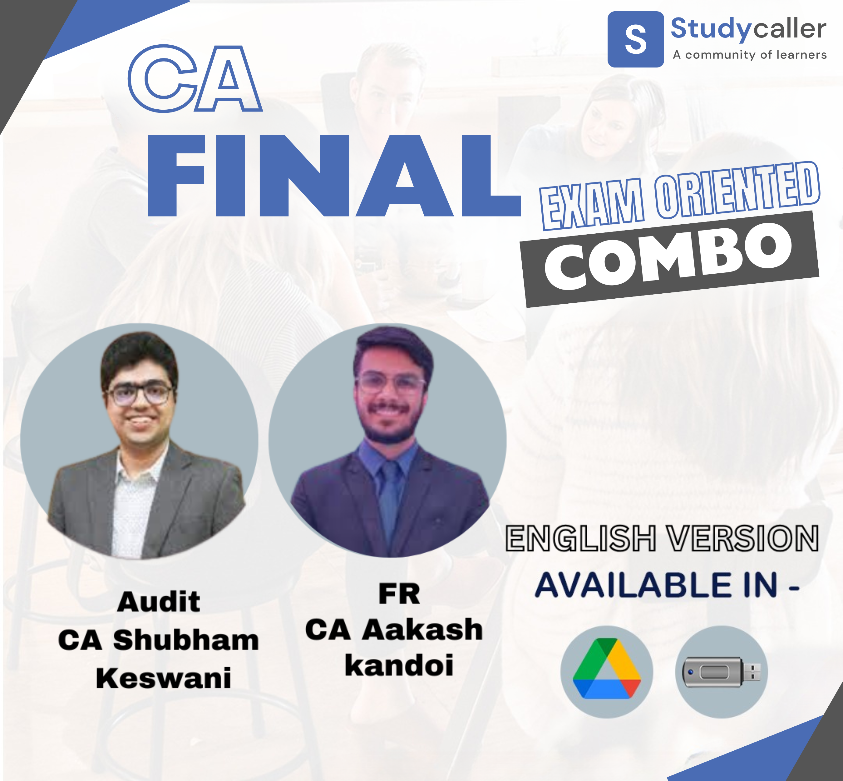 CA Final FR and Audit Exam Oriented Batch By CA Aakash Kandoi and CA Shubham Keswani