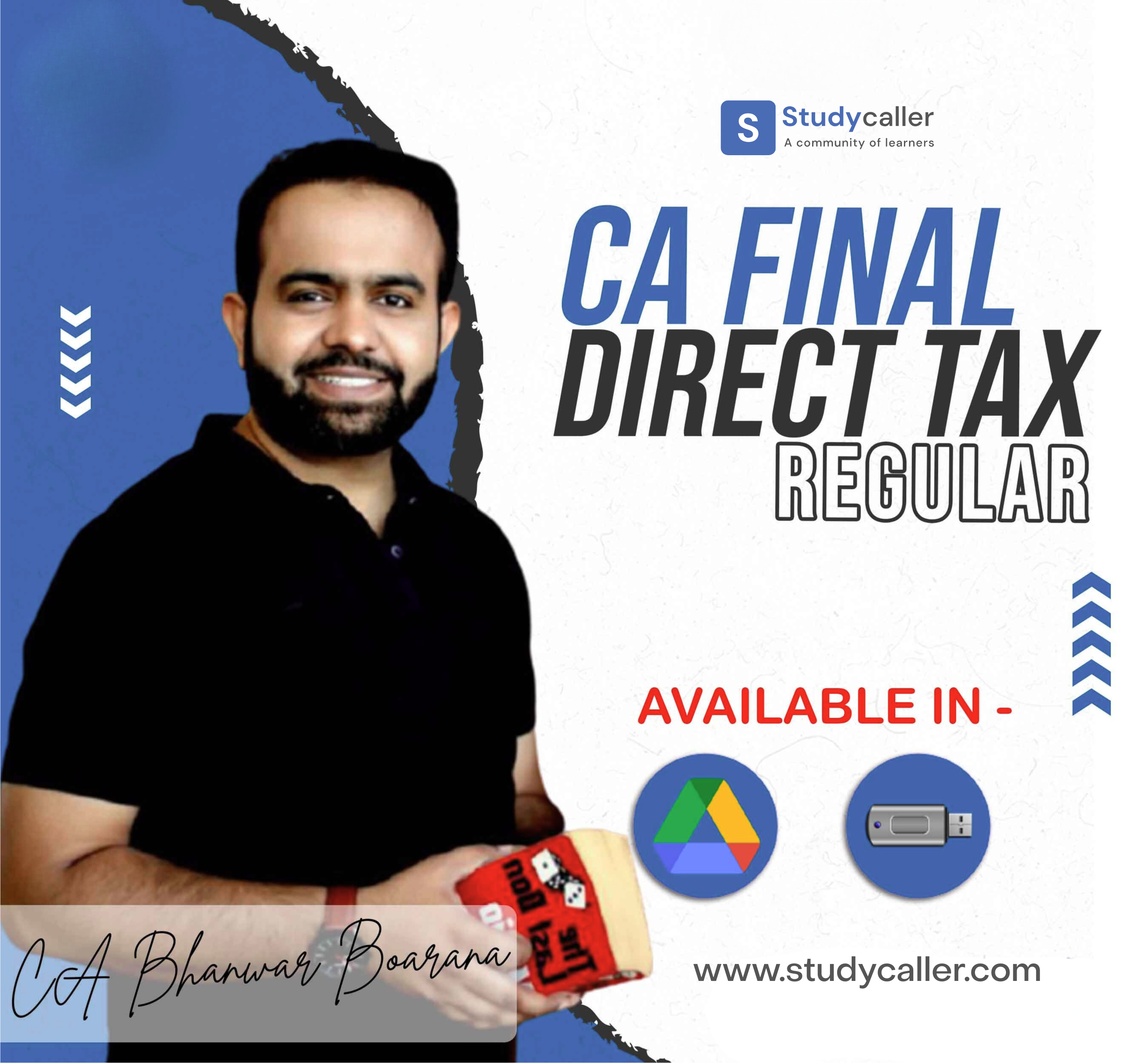 CA Final Direct Tax New Syllabus  Full English Regular Batch by CA Bhanwar Borana